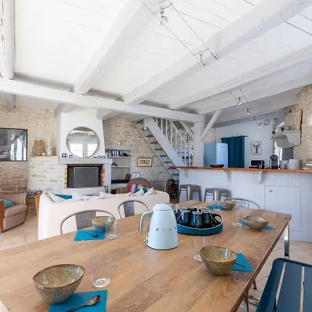 Maison De Charme Retaise Avec Cour, Proche Plages Et Centre, 3 - Fr-1-258-138 Tatil Evi Le Bois-Plage-en-Ré